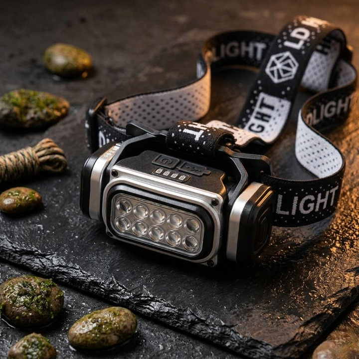 HX-T90 Ultra Bright Rechargeable LED Headlight