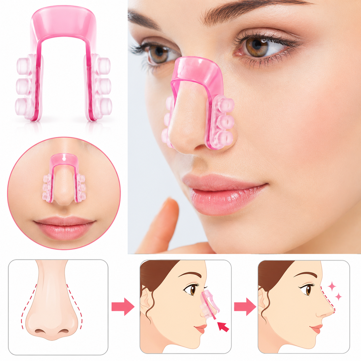 Nose Shaping Clip – Non-Surgical Nose Lifter Pack of 2