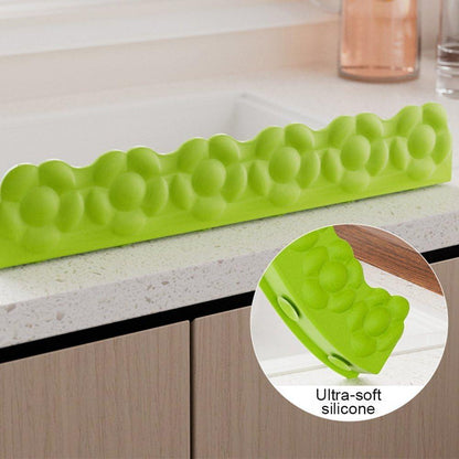 Flower Shape Silicone Sink Baffle Guard Anti Splashing Water Baffle Water Retaining Board