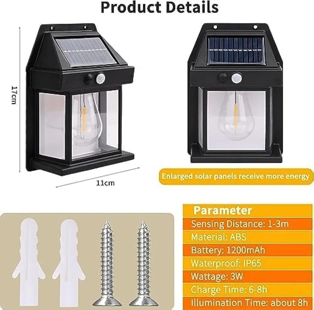 CBK Solar Interaction Wall Lamp BK-888 – Waterproof