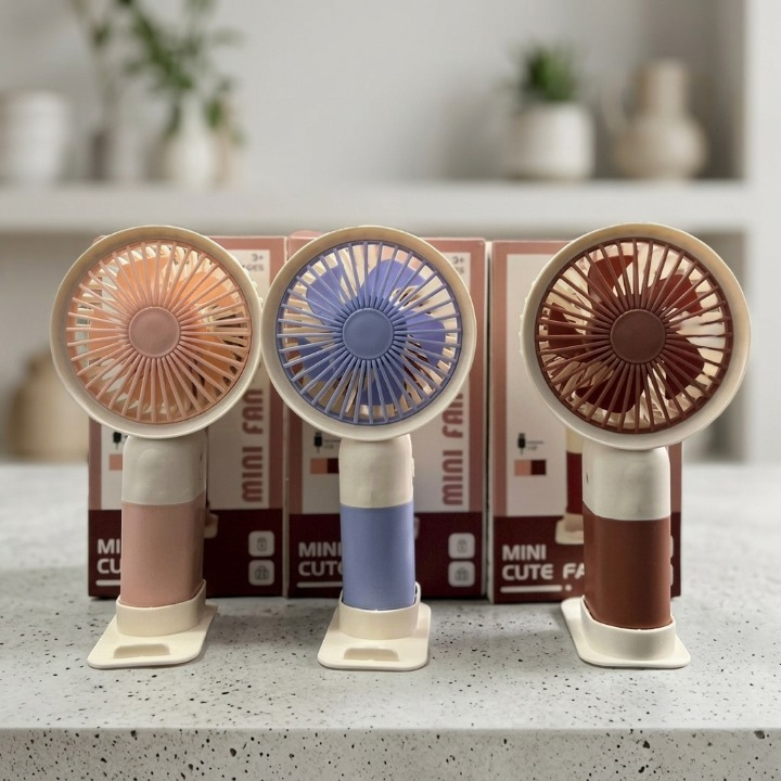 Mini Cute Rechargeable Handheld Fan