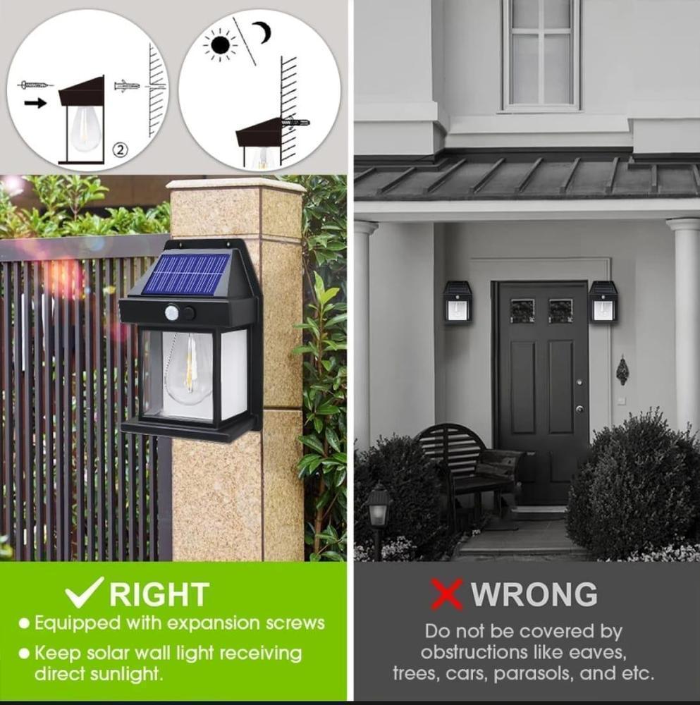 CBK Solar Interaction Wall Lamp BK-888 – Waterproof