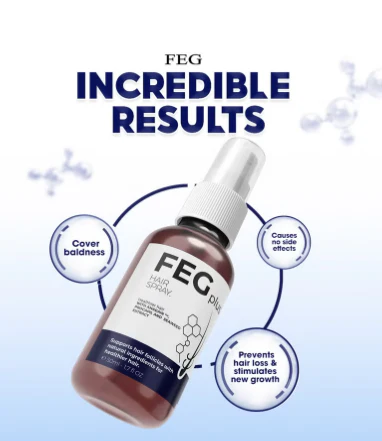 FEG Plus Hair Growth Spray - Personal Care  Daily Hair Care Routine - 50ML