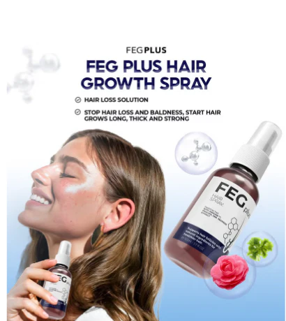 FEG Plus Hair Growth Spray - Personal Care  Daily Hair Care Routine - 50ML