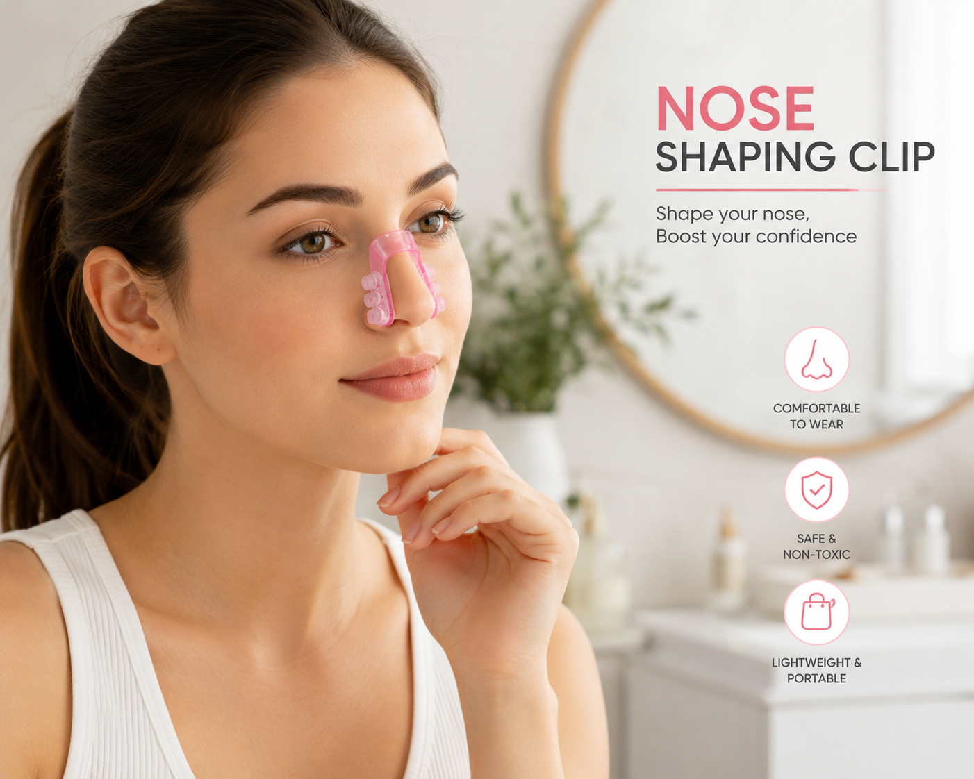 Nose Shaping Clip – Non-Surgical Nose Lifter Pack of 2