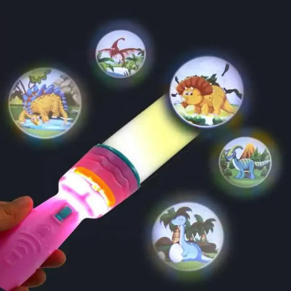 Baby Projector Torch 3 cards Cartoon