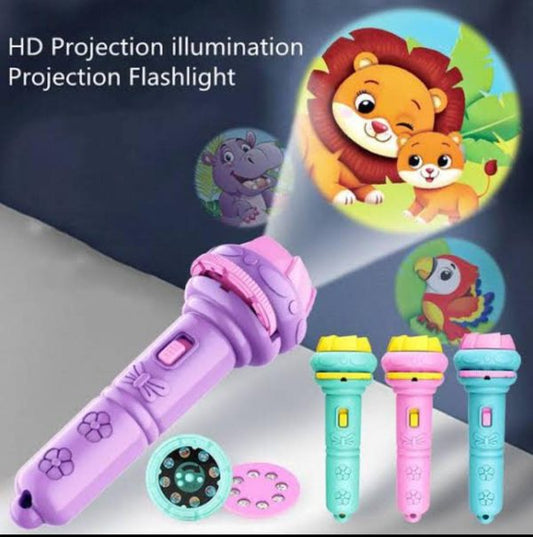 Baby Projector Torch 3 cards Cartoon