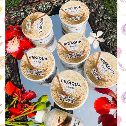 Bio Aqua Rice Facial Kit Brightening Facial Kit Fairness Instant Radiance