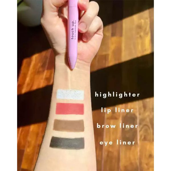 Eye Shadowliner Combination 4 In 1 Makeup Pen  Waterproof Eyeliner Eyebrow Pencil Longlasting Highlighter Stick